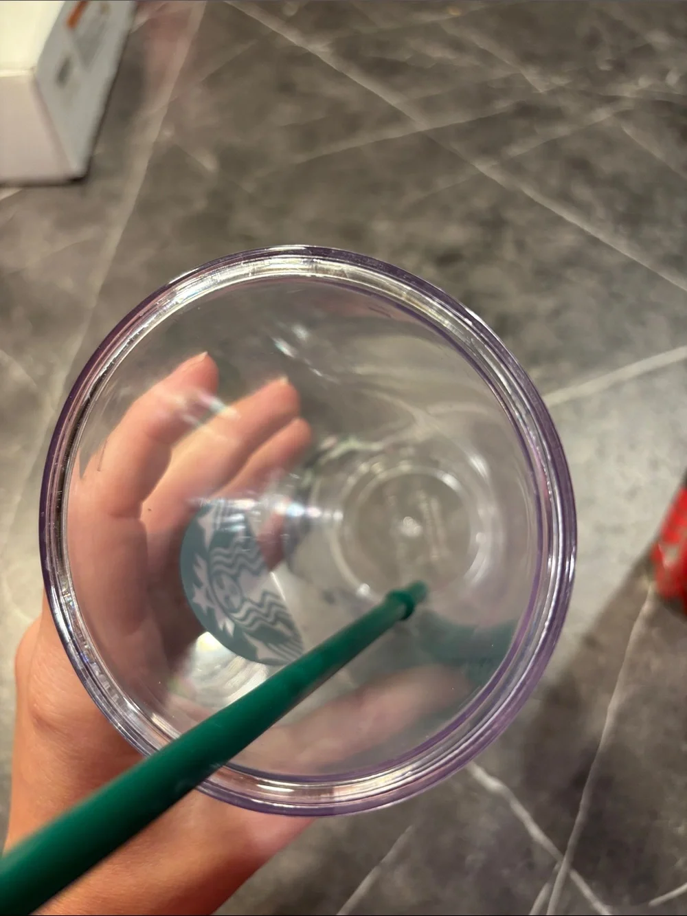 Starbucks dog cup